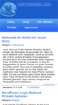 Mobile Screenshot of netheweb.de